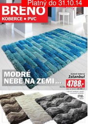 akční leták Breno koberce 6.10.2014-31.10.2014