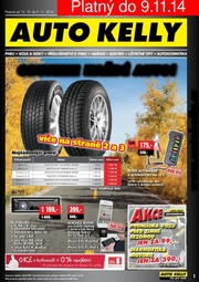 akční leták Auto Kelly 13.10.2014-9.11.2014