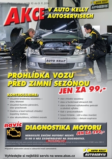 akční leták Auto Kelly 13.10.2014-9.11.2014