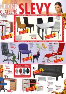 akční leták IDEA nábytek 15.10.2014-31.10.2014