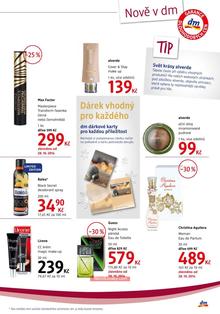 akční leták dm drogerie 29.10.2014-25.11.2014