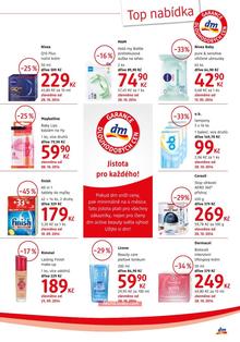 akční leták dm drogerie 29.10.2014-25.11.2014