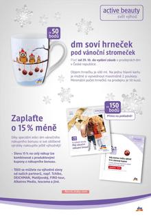 akční leták dm drogerie 29.10.2014-25.11.2014