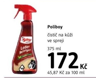 Poliboy, čistič na kůži ve spreji