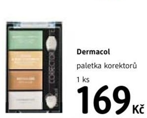 Dermacol, paletka korektorů