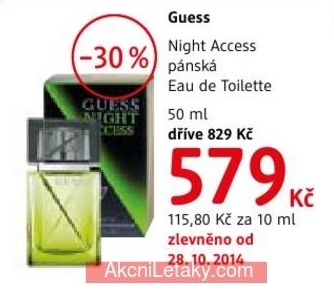 Guess Night Access, pánský Eau de Toilette
