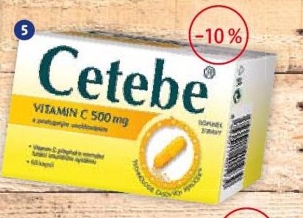 Cetebe, vitamin C