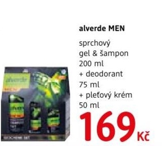 Alverde Men, dárkový balíček pro muže