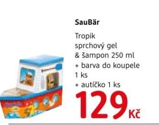 SauBär Tropik, dárkové balení