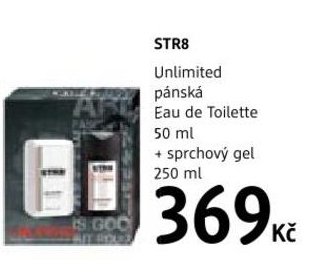 STR8 Unlimited, dárkové balení