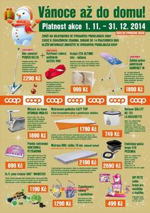 akční leták COOP 1.11.2014-14.11.2014