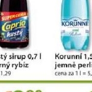 caprio hustý sirup 0,7
