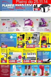 akční leták Planeo Elektro 5.11.2014-25.11.2014