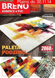 akční leták Breno koberce 1.11.2014-30.11.2014