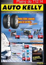 akční leták Auto Kelly 10.11.2014-7.12.2014