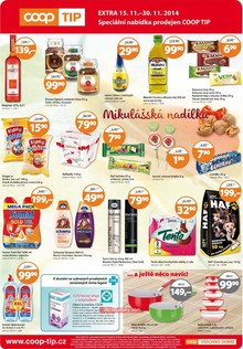 akční leták COOP 15.11.2014-30.11.2014