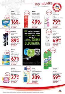 akční leták dm drogerie 26.11.2014-31.12.2014