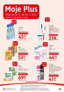 akční leták dm drogerie 26.11.2014-31.12.2014