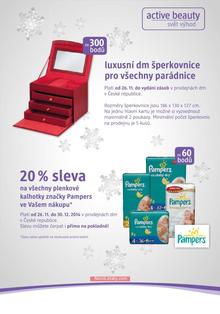 akční leták dm drogerie 26.11.2014-31.12.2014