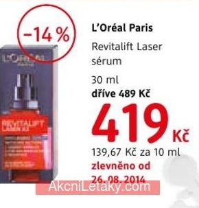 L´Oréal Paris Revitalift Laser, sérum