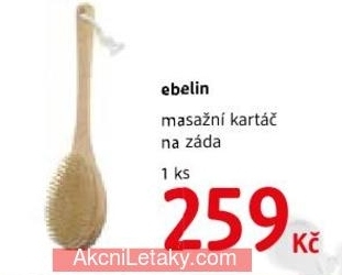 Ebelin, masážní kartáč na záda