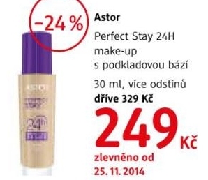 Astor Perfect Stay 24H, make up