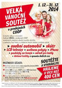 akční leták COOP 1.12.2014-14.12.2014