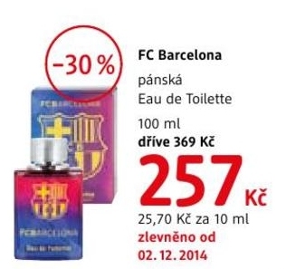 FC Barcelona, Eau de Toilette