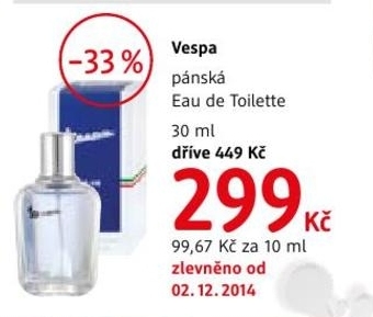 Vespa, Eau de Toilette