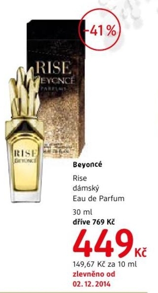 Beyoncé Rise, Eau de Parfum