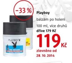 Playboy, balzám po holení