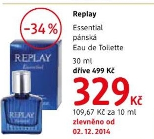 Replay Essential, Eau de Toilette