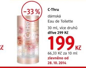 C Thru, Eau de Toilette