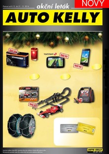 akční leták Auto Kelly 8.12.2014-31.12.2014