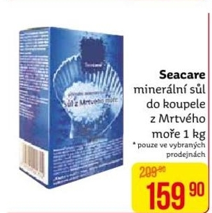 Seacare, minerální sůl do koupele