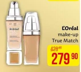 L´Oréal True Match, make up
