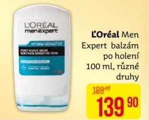 L´Oréal Men Expert, balzám po holení