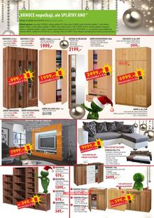 akční leták IDEA nábytek 15.12.2014-31.12.2014