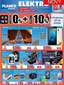 akční leták Planeo Elektro 17.12.2014-24.12.2014