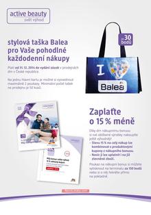 akční leták dm drogerie 31.12.2014-31.1.2015