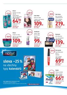 akční leták dm drogerie 31.12.2014-31.1.2015
