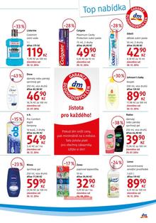 akční leták dm drogerie 31.12.2014-31.1.2015