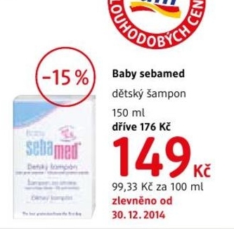 Baby Sebamed, dětský šampon