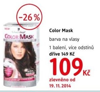 Color Mask, barva na vlasy