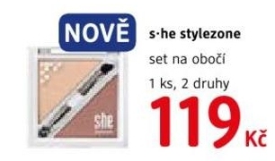 s.he stylezone, set na obočí