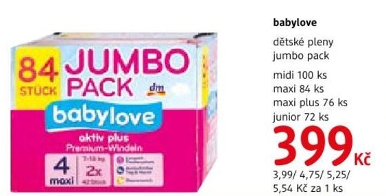 Babylove, dětské plenky