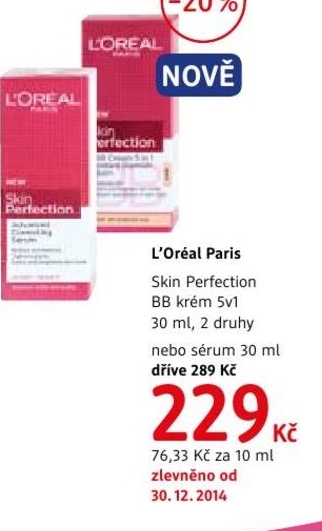 L´Oréal Paris Skin Perfection BB krém 5v1