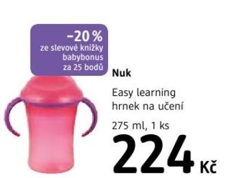 NUK Easy learning, hrnek na učení