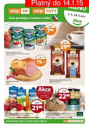 akční leták COOP 1.1.2015-14.1.2015