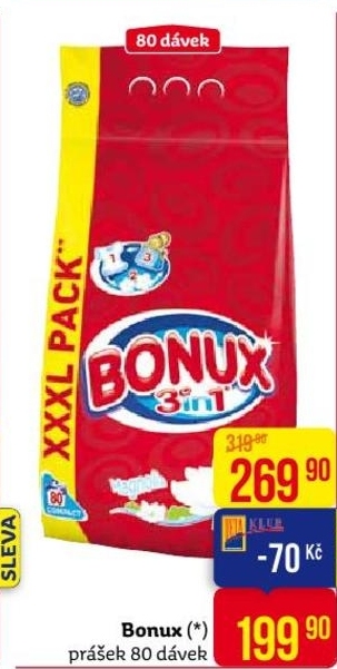 Bonux, prací prášek
